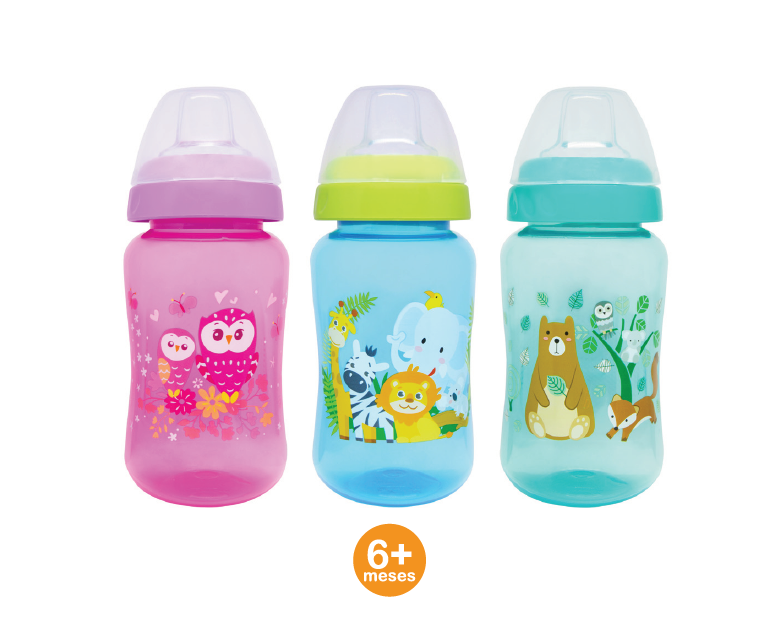 Vaso con boquilla de silicón Baby´s - 10 oz