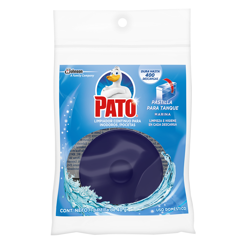 Pato tanque pastilla azul 40g