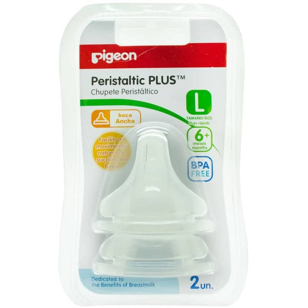 Chupón peristáltico B-A L Pigeon - 2 und