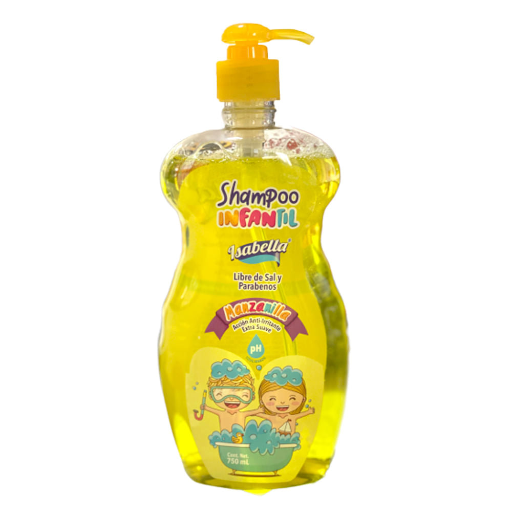 Shampoo Infantil Manzanilla Isabella 750 ml