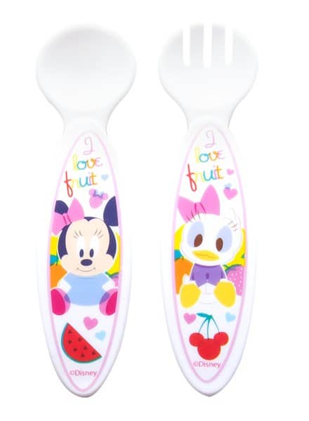 Cuchara y tenedor Minnie Disney baby