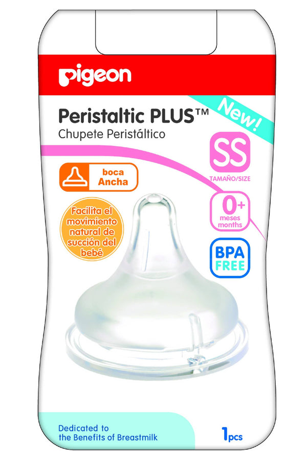 Chupón peristáltico B-A SS Pigeon - 2 und