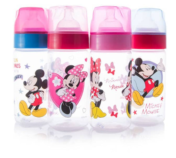 Biberon boca ancha Mickey Minnie Disney baby - 8 onz