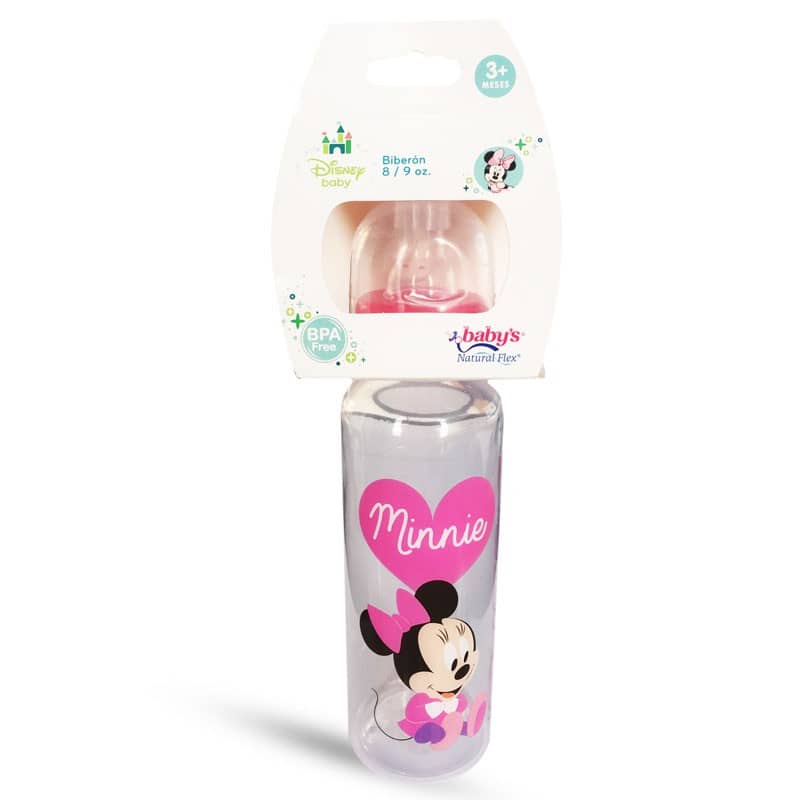 Biberon boca standard Mickey Minnie Disney baby Colores - 8 onz – Mi Guagua