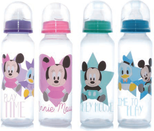 Biberon boca standard Mickey Minnie Disney baby Colores - 8 onz