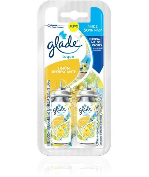 Glade Toque repuesto Fresh Lemon x2 - 18g