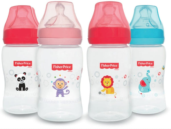 Biberón Fisher Price Estampado B-A - 8-9 oz