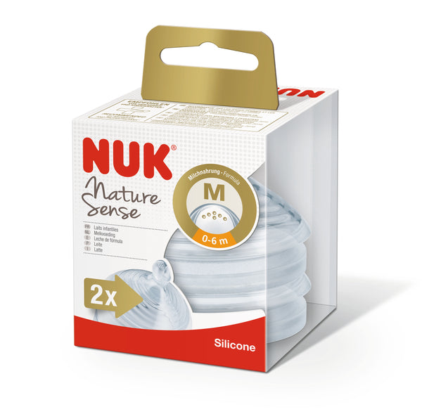 Tetina Natural Sense Nuk - FLujo Medio (0-6m)