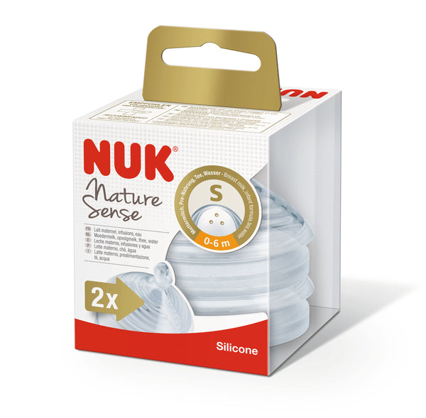 Tetina Natural Sense Nuk - FLujo Lento (0-6m)