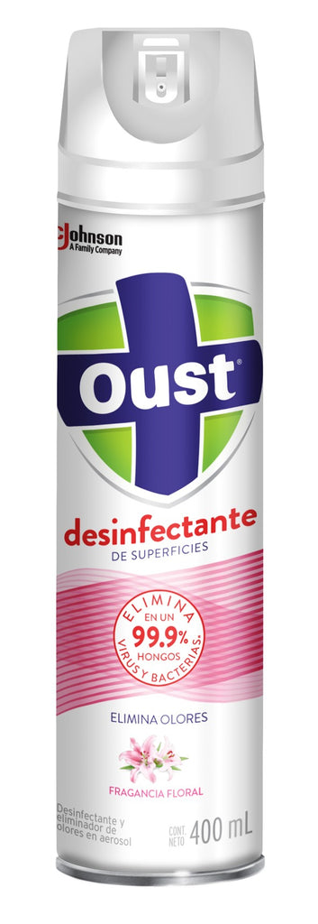 Oust Desinfectante Floral - 400ml