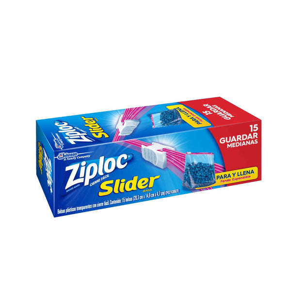 Ziploc Slider- Mediana 15und