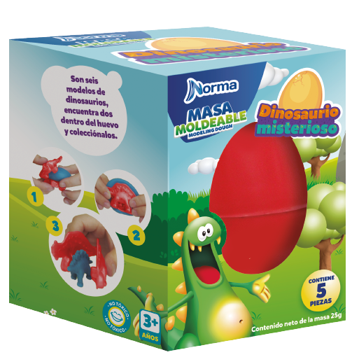 Masa Moldeable Dinosaurio Misterioso