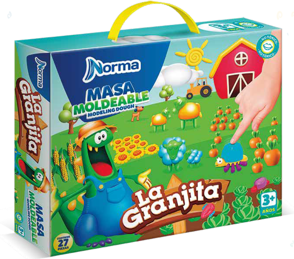 Kit Masa Moldeable La Granjita