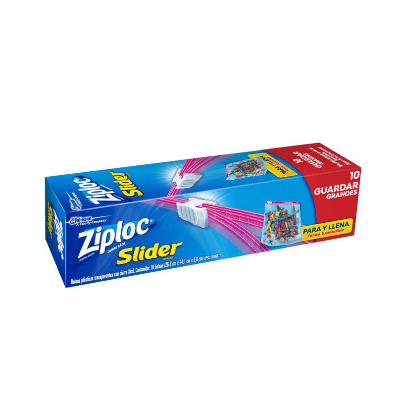 Ziploc Slider- Grande 10und