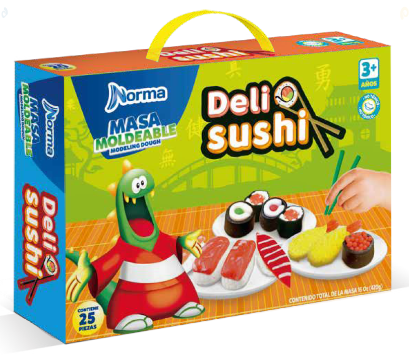 Kit Masa Moldeable Deli Sushi