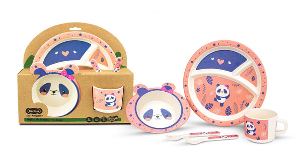 Vajilla de Bambú 5 piezas +6m