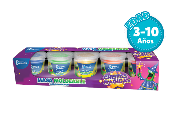 Masa Moldeable Chispas Mágicas